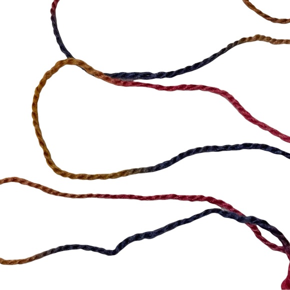 Fibra Natura Heaven Merino Wool Silk Worsted Yarn Flambé Pink Blue Yellow - Picture 6 of 12